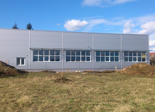 Výrobní hala s provozním zázemím - A.F.servis, s.r.o., Zborovice