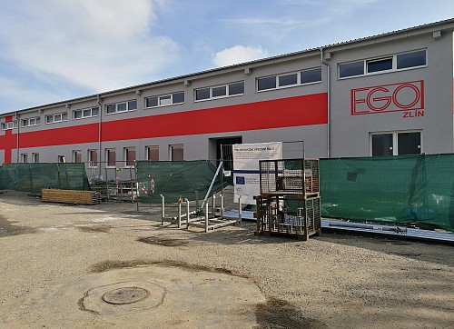 Rekonstrukce budovy na poloprovozní výrobní halu - EGO Zlín spol s r.o.