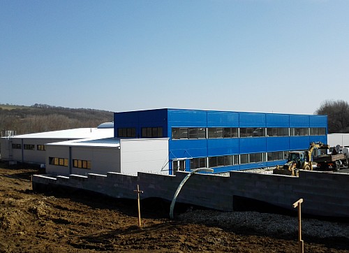 Výrobní areál firmy JK Nástroje - Podolí (u Uherského Hradiště)