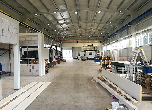 Výrobní závod Halenkov - provoz CNC obrábění
