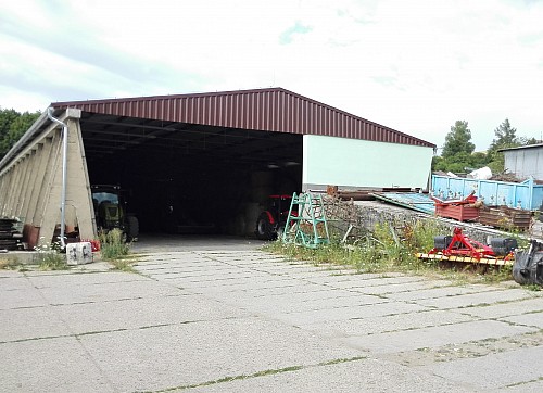Zastřešení silážního žlabu EKOFARMA BYLNICE - Brumov - Bylnice