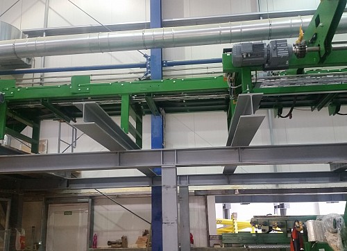 Plošiny pro technologii vč. montáže technologie - Kloboucká lesní s.r.o.