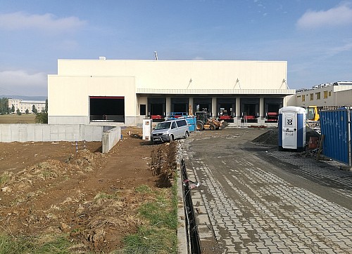 Hala odpadového hospodářství - Lipník nad Bečvou