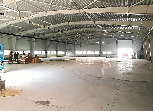 Přístavba výrobní haly PILANA Wood s.r.o. - Hulín
