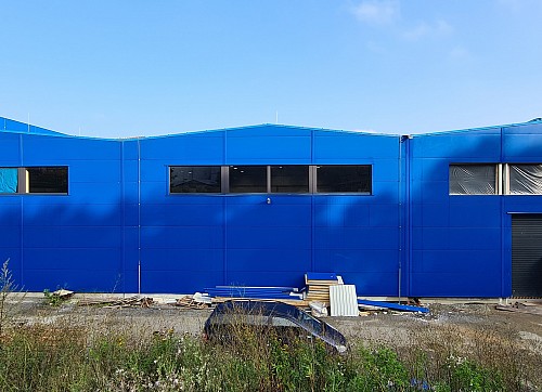 AG Vizovice - Vizovice - přístavby hal