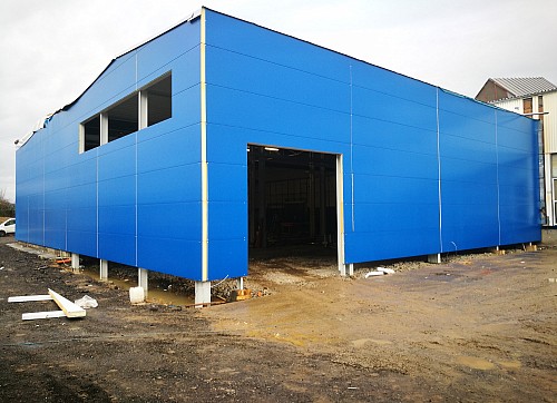 AG Vizovice - Vizovice - přístavby hal