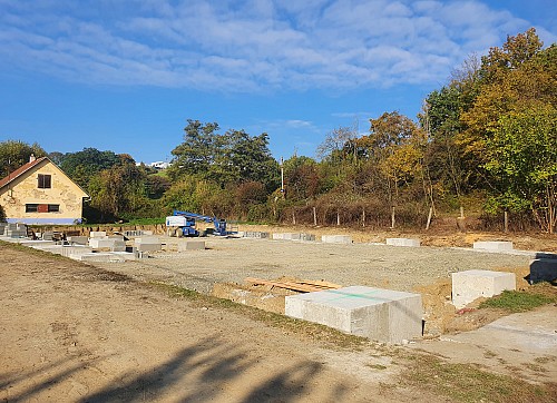 Novostavba haly - Zlín - Příluky