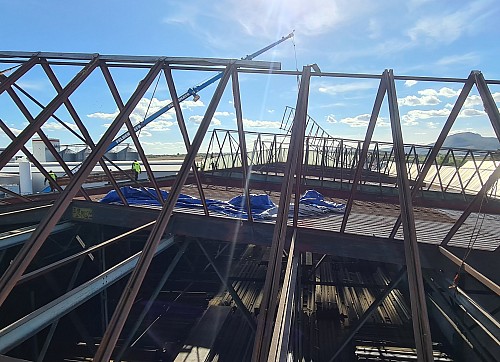 Výměna střešního pláště 5000m² - okres Brno